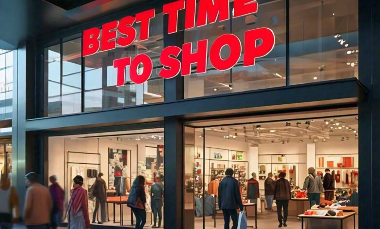 Best Time to Shop